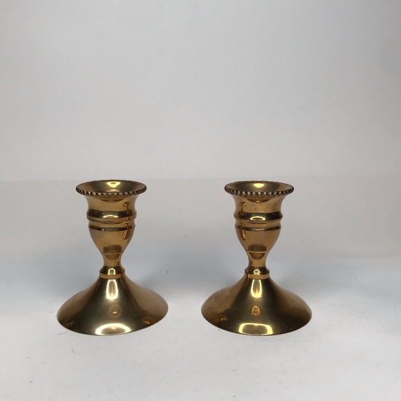 Other - Gold candle holder set of 2